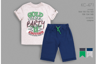 Летний костюм для мальчика