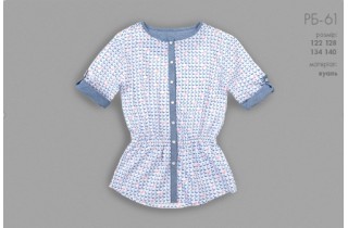 Блузочка на резинке