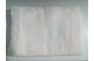 Кремовый плед