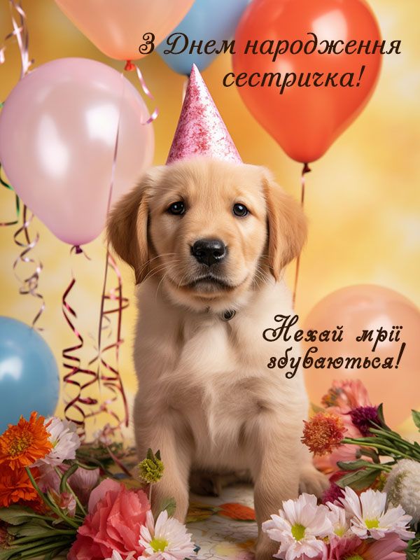 Незабутні привітання з Днем Народження для сестри | 2025